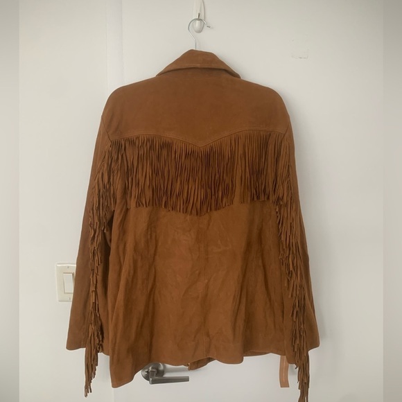 CURRENT SEASON Reformation X Veda Houston suede jacket NWT - Picture 8 of 8